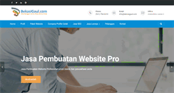 Desktop Screenshot of bekasigaul.com